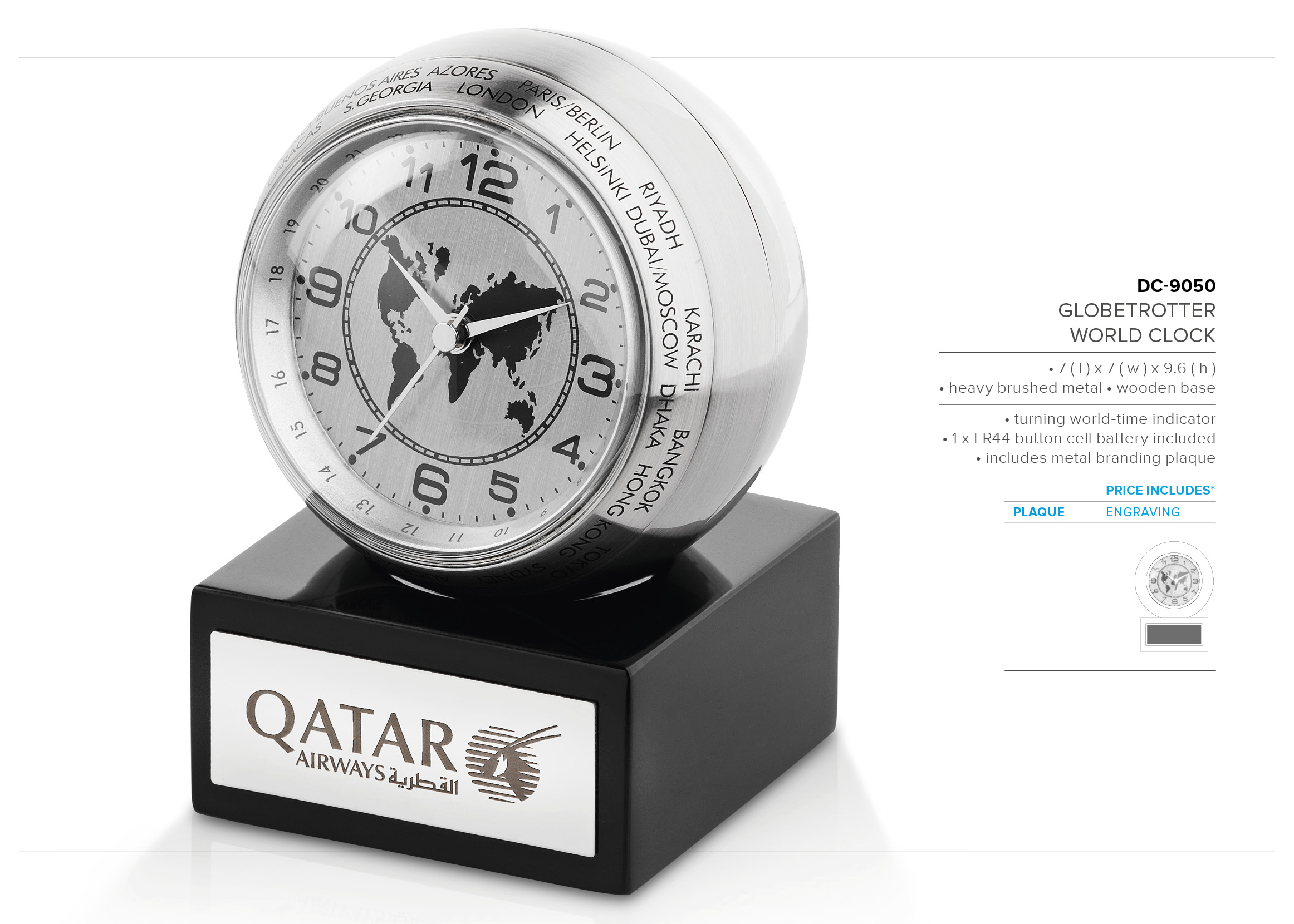 Globetrotter World Clock